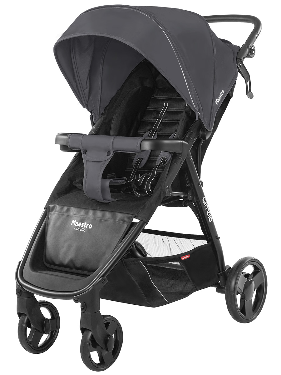 Коляска прогулочная CARRELLO Maestro CRL-1414 Magnet Grey +дождевик L /1/ MOQ