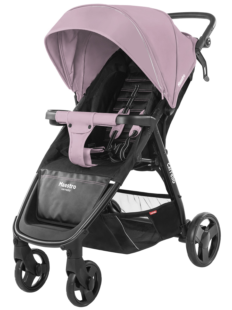 Коляска прогулочная CARRELLO Maestro CRL-1414 Cloud Pink +дождевик L /1/ MOQ