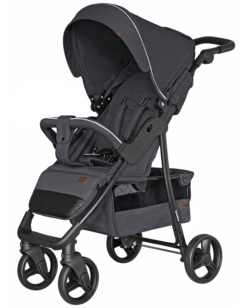Коляска прогулочная CARRELLO Quattro CRL-8502/3 Shadow Grey +дождевик M /1/ MOQ
