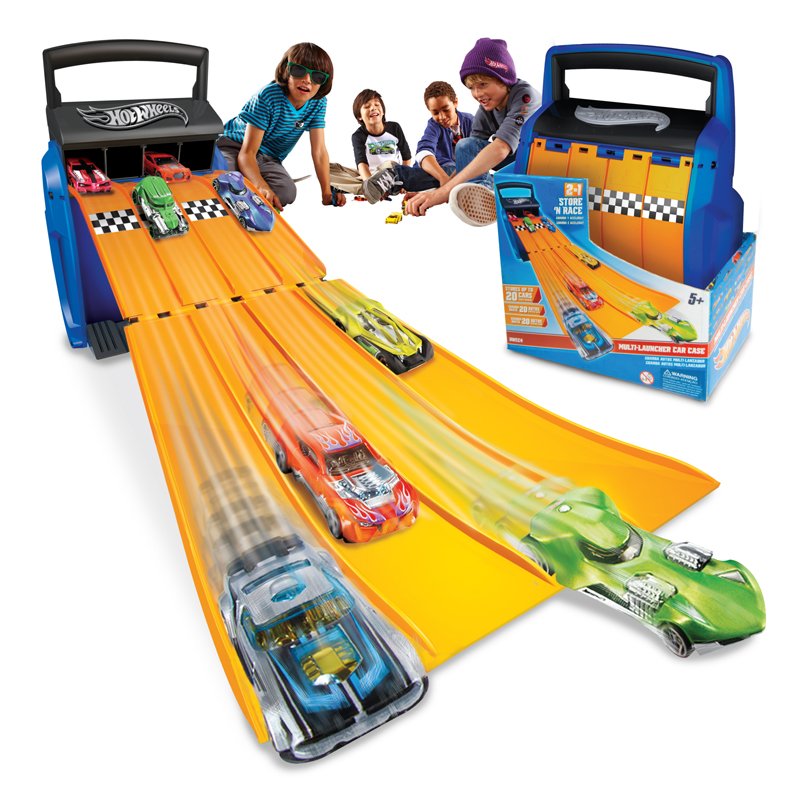 Портативный трек-контейнер Hot Wheels