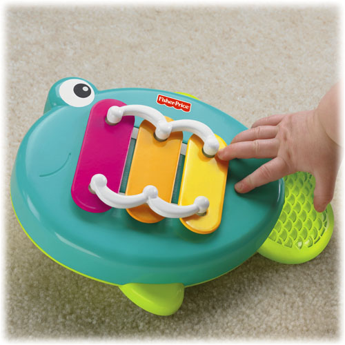 Музыкальный ксилофон-погремушка Рыбка со звездой Fisher Price
