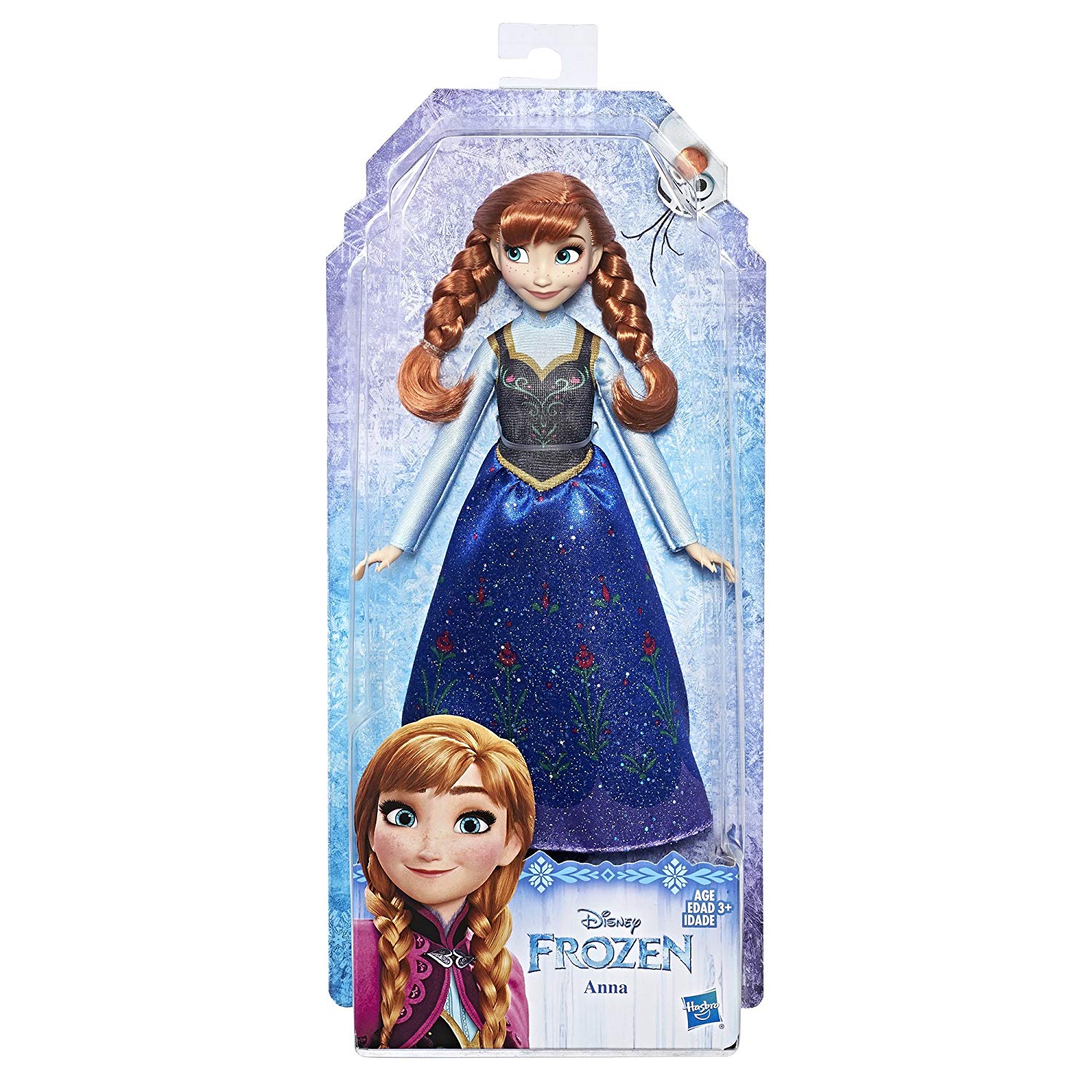Кукла ПРИНЦЕССА АННА Princess Hasbro Anna Frozen Холодное сердце