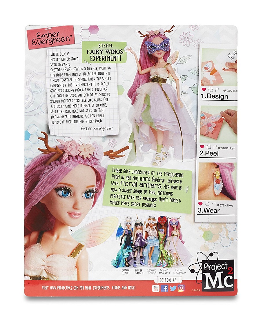 Кукла Эмбер Project Mc2 серия Научный эксперимент Сказочные серьги