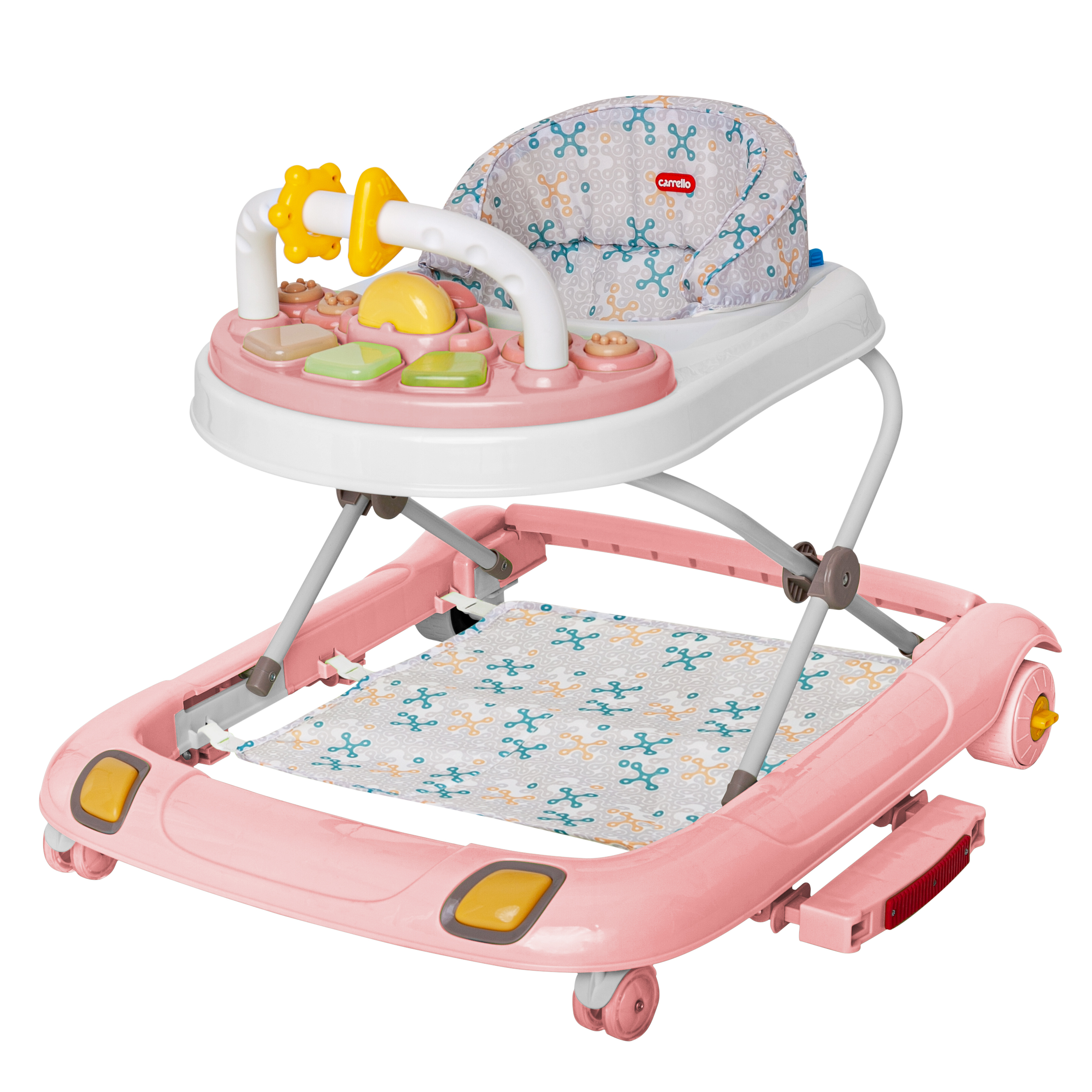 Ходунки CARRELLO Premio CRL-9608 Rose 3 в 1 (ходунки, гойдалка, каталка) /1/