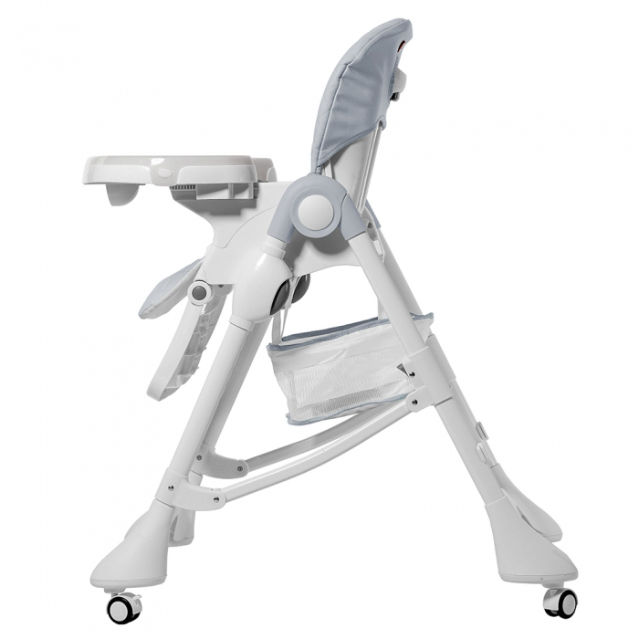 Стульчик для кормления с регулируемой спинкой Carrello Caramel CRL-9501/3 Cloud Grey