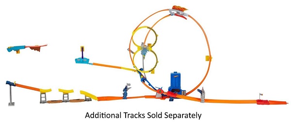 Напольно-настенный трек Hot Wheels Гонки в мертвой петле Хот Вилс