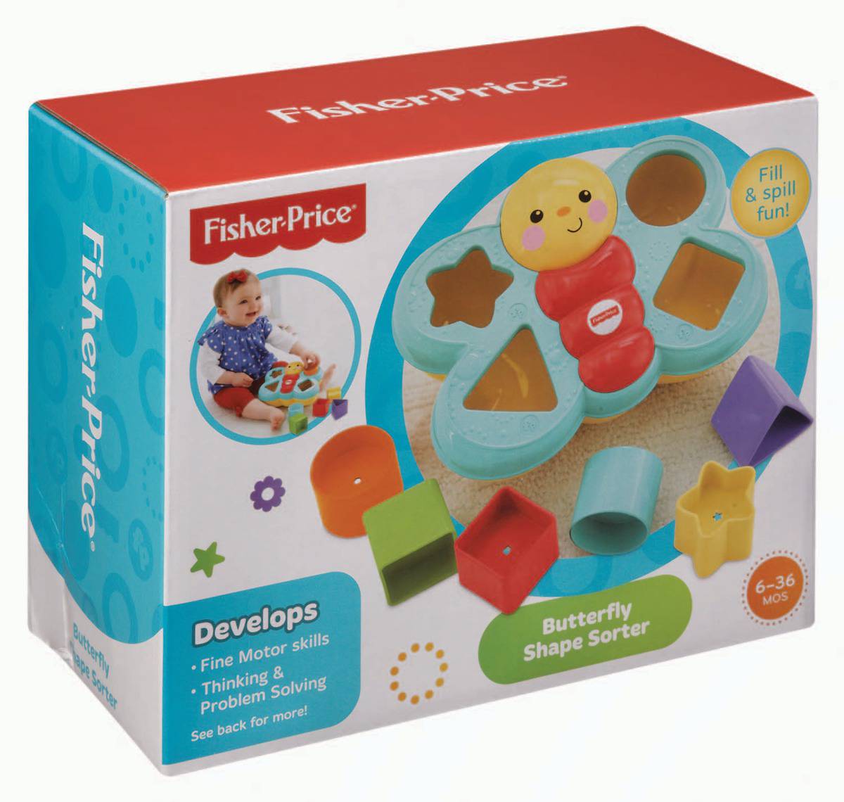 Сортер "Бабочка" Fisher-Price