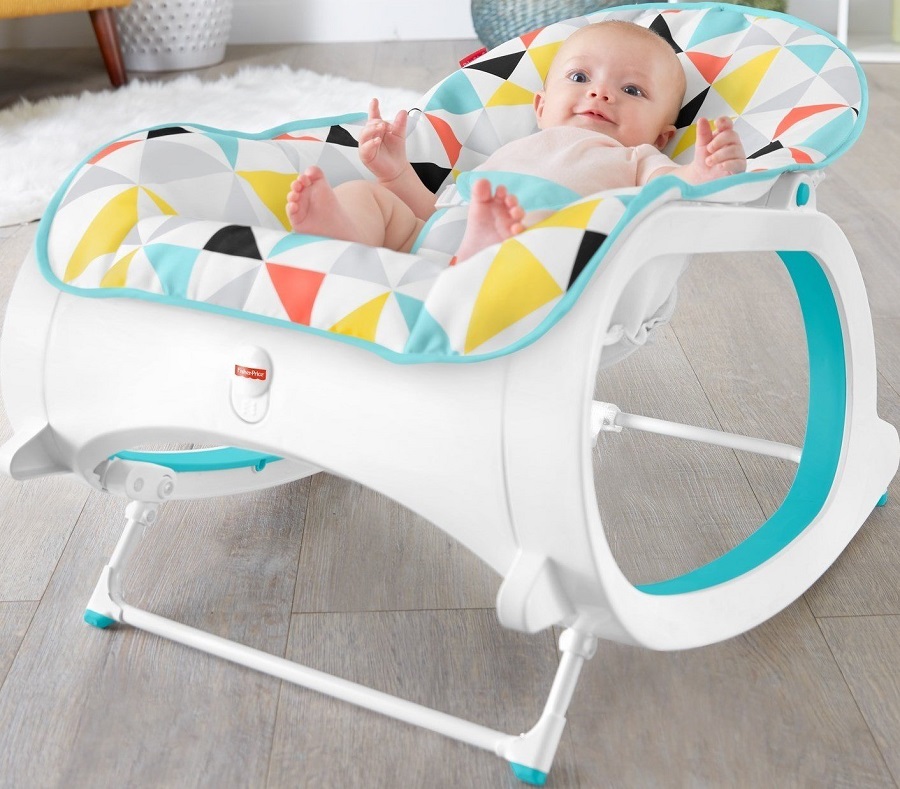 Шезлонг кресло-качалка Fisher Price ДЕТСКИЕ МЕЧТЫ, от 0 до 3-х лет. Оригинал США