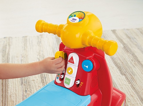 Fisher Price обучающий скутер с технологией SMART STAGES  Laugh & Learn Scooter