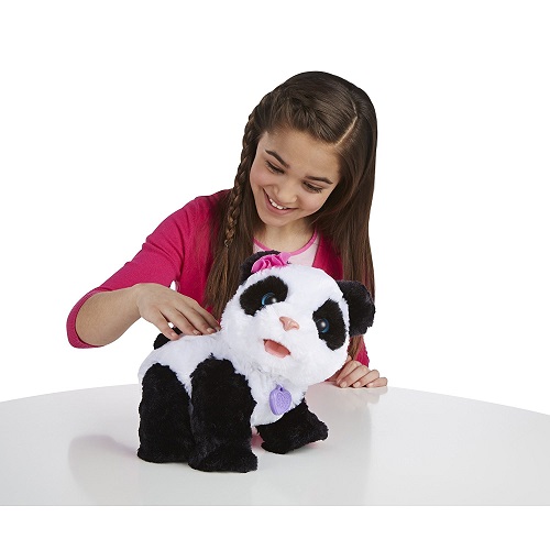 FurReal Friends Панда интерактивная игрушка Малыш Pom-Pom, Hasbro