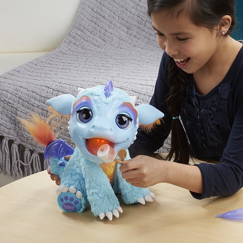 FurReal Friends Hasbro Милый Дракончик Torch My Blazin’ Dragon