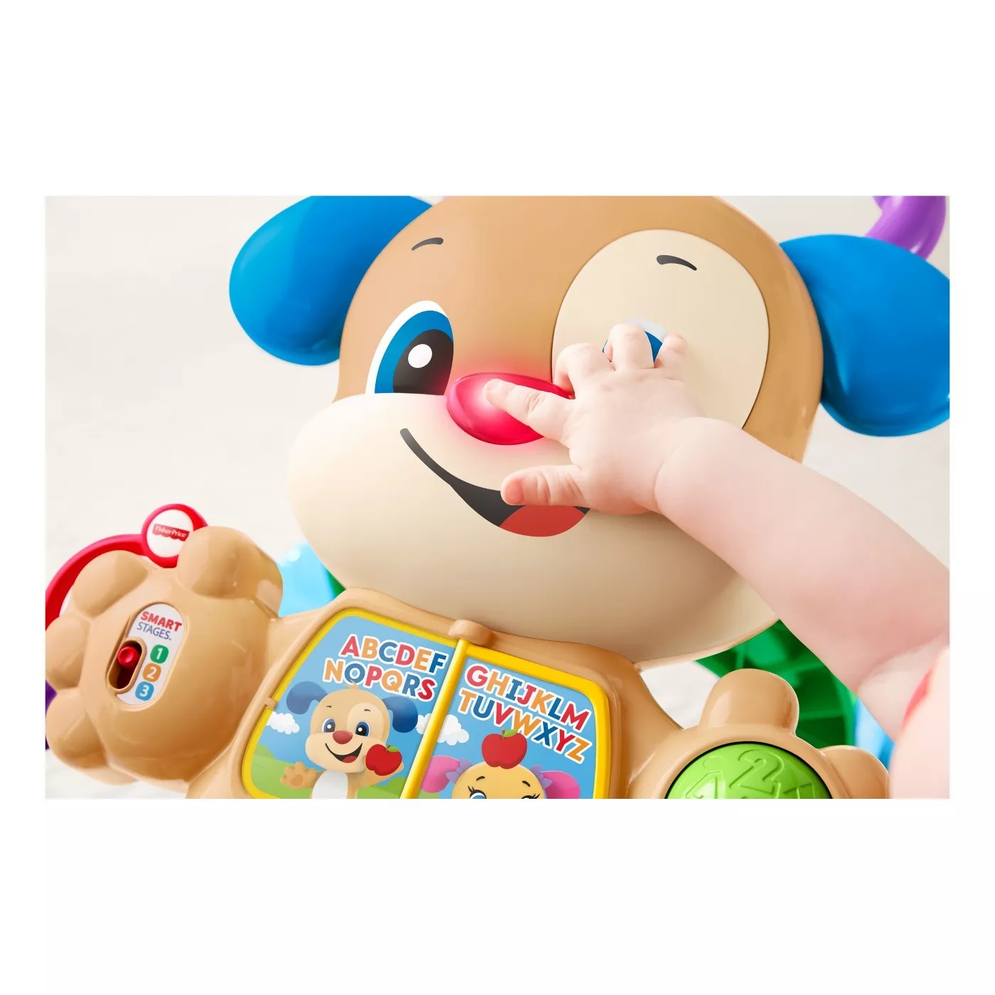 Музыкальные ходунки толкатель Умный щенок Fisher-Price Learn with Puppy Walker