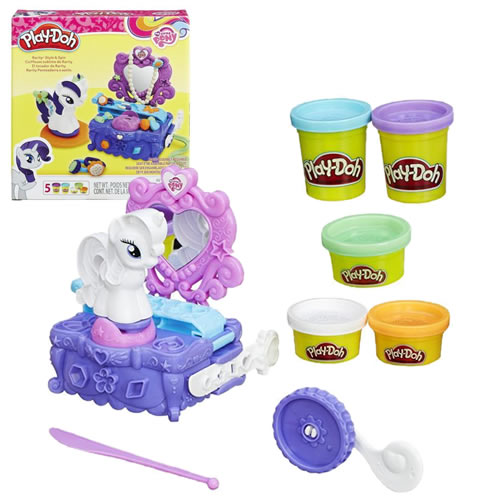 Play Doh игровой набор "Туалетный столик Рарити" Плей До My Little Pony Rarity