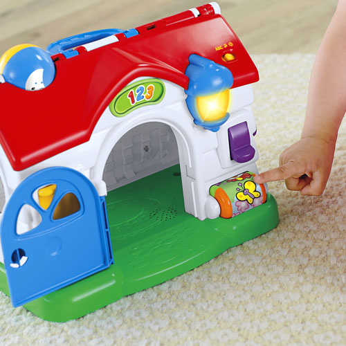 Детская развивающая игрушка «Обучающий домик щенка» Fisher-Price Laugh & Learn Puppy´s Activity Home