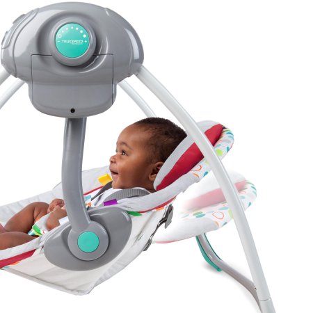 Электронные качели Bright Starts Маленькие Джунгли Брайт Старс Itsy Bitsy Jungle Portable Swing