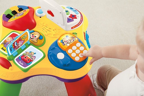 Умный столик Fisher-Price (Фишер-Прайс) Щенок и его друзья Laugh & Learn Puppy and Friends Learning Table
