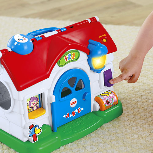 Детская развивающая игрушка «Обучающий домик щенка» Fisher-Price Laugh & Learn Puppy´s Activity Home
