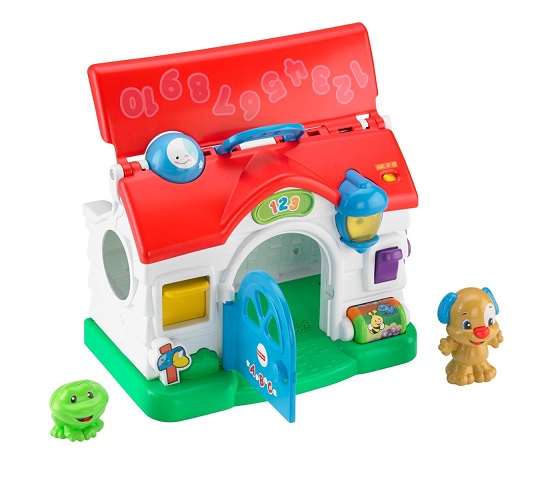 Детская развивающая игрушка «Обучающий домик щенка» Fisher-Price Laugh & Learn Puppy´s Activity Home