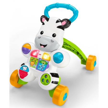 Интерактивные ходунки каталка Зебра Fisher-Price