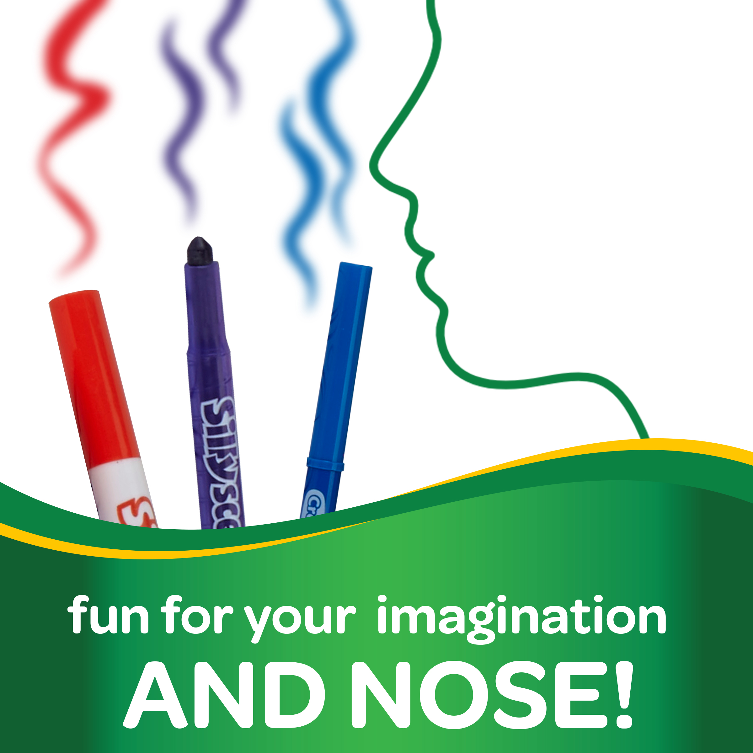 Набор для рисования Crayola с ароматизированными фломастерами и раскрасками