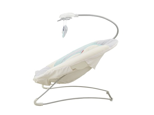 Массажный шезлонг для новорожденного КРОШКА ЕНОТ Fisher-Price Deluxe Bouncer