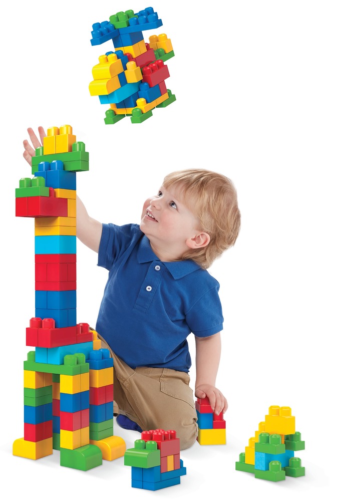 Конструктор классический в мешке (80 дет.) Mega Bloks