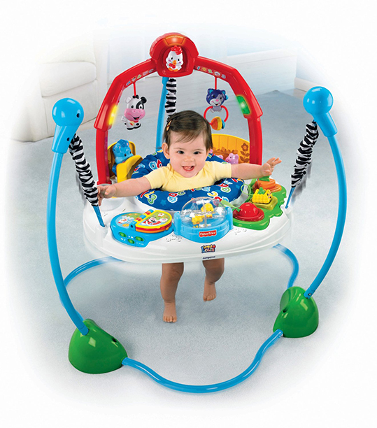 Прыгунки для малышей «Веселая ферма» Fisher-Price Laugh and Learn Jumperoo