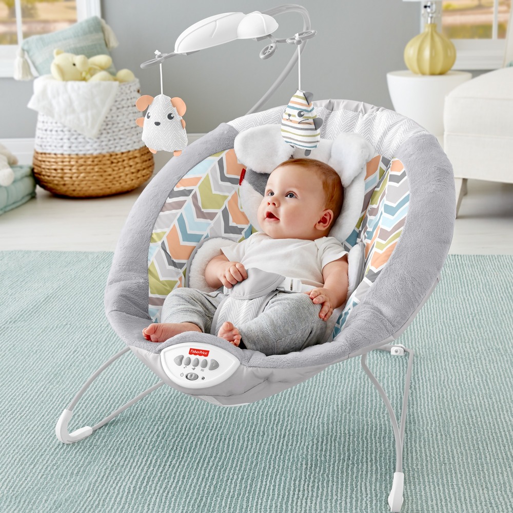 Массажное кресло Deluxe "Веселый щенок" Fisher-Price