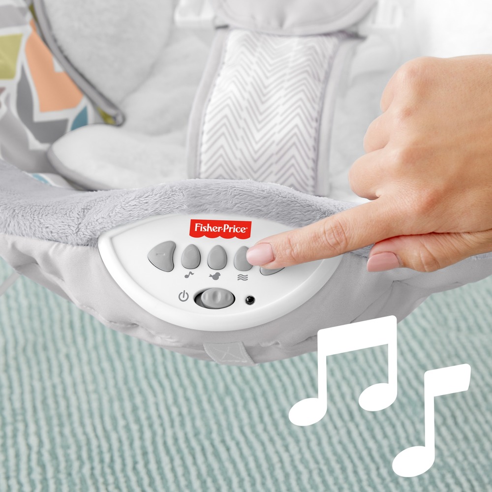 Массажное кресло Deluxe "Веселый щенок" Fisher-Price