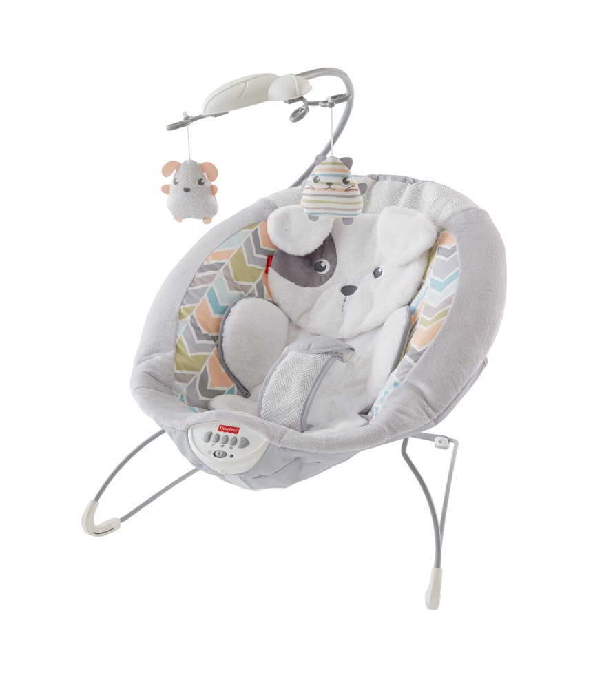 Массажное кресло Deluxe "Веселый щенок" Fisher-Price