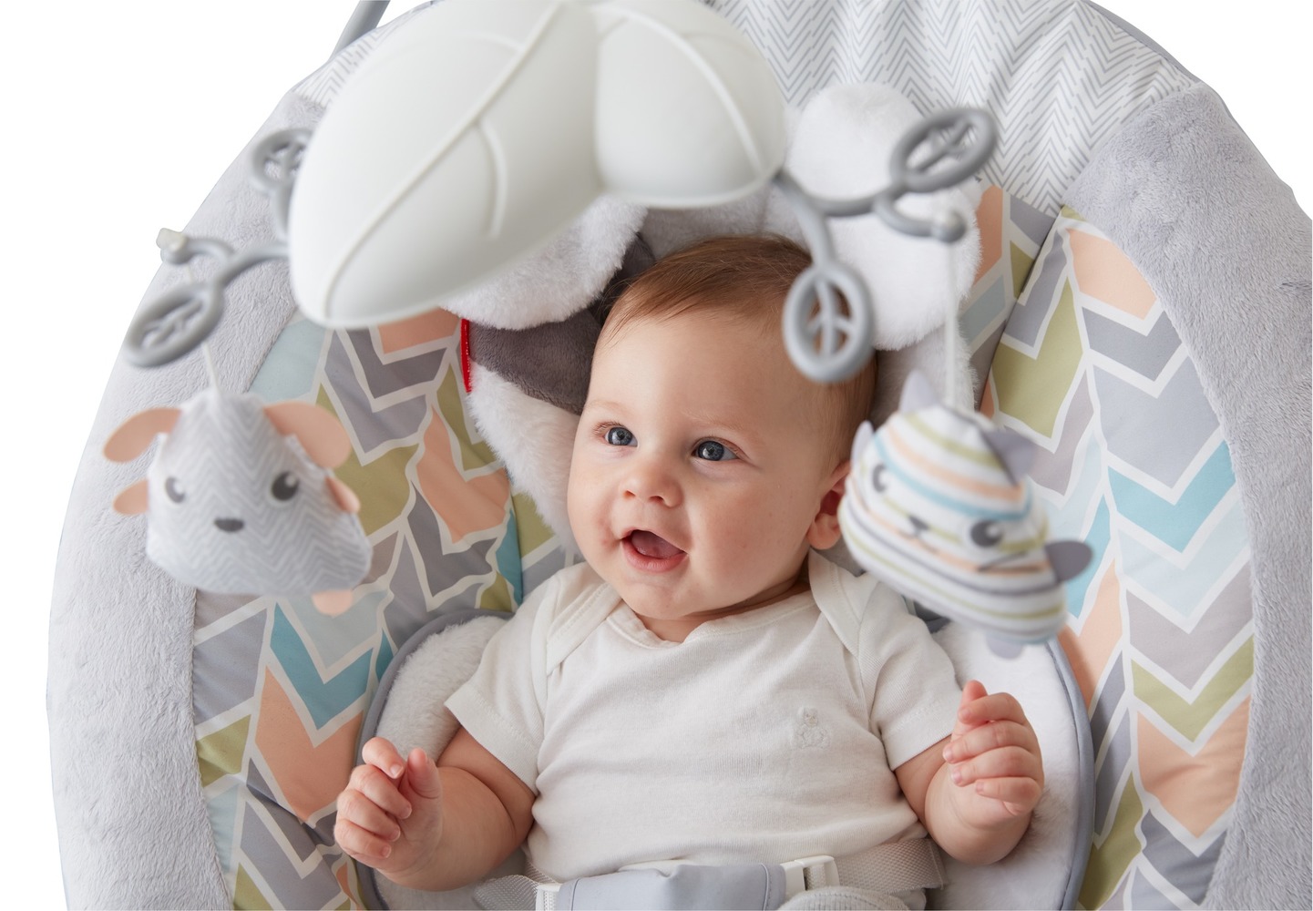 Массажное кресло Deluxe "Веселый щенок" Fisher-Price