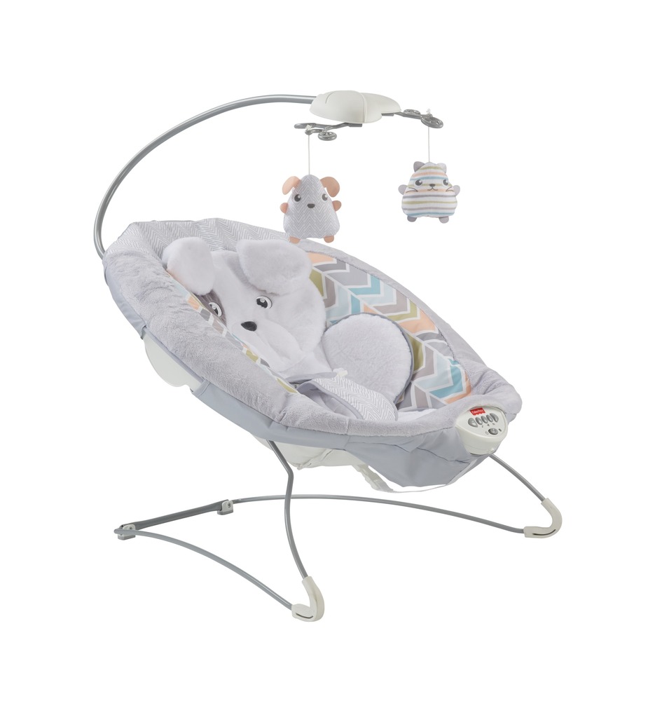 Массажное кресло Deluxe "Веселый щенок" Fisher-Price