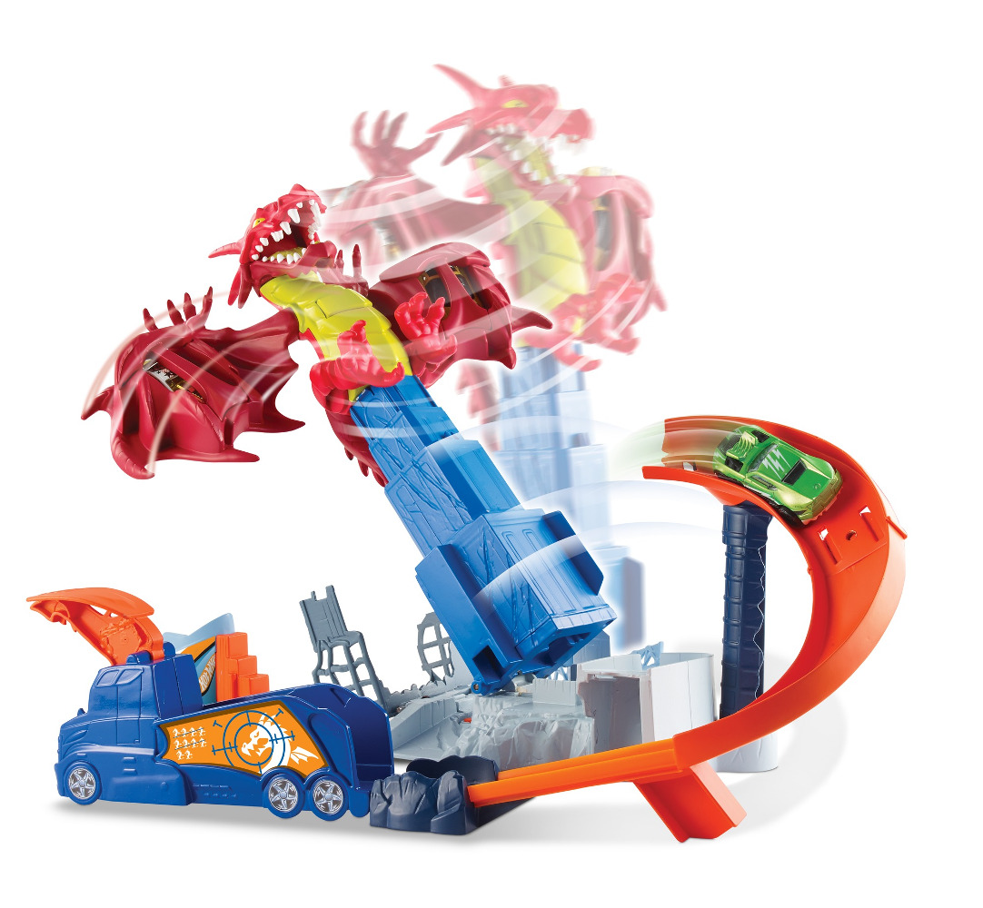 Игровой набор "Атака дракона" Hot Wheels
