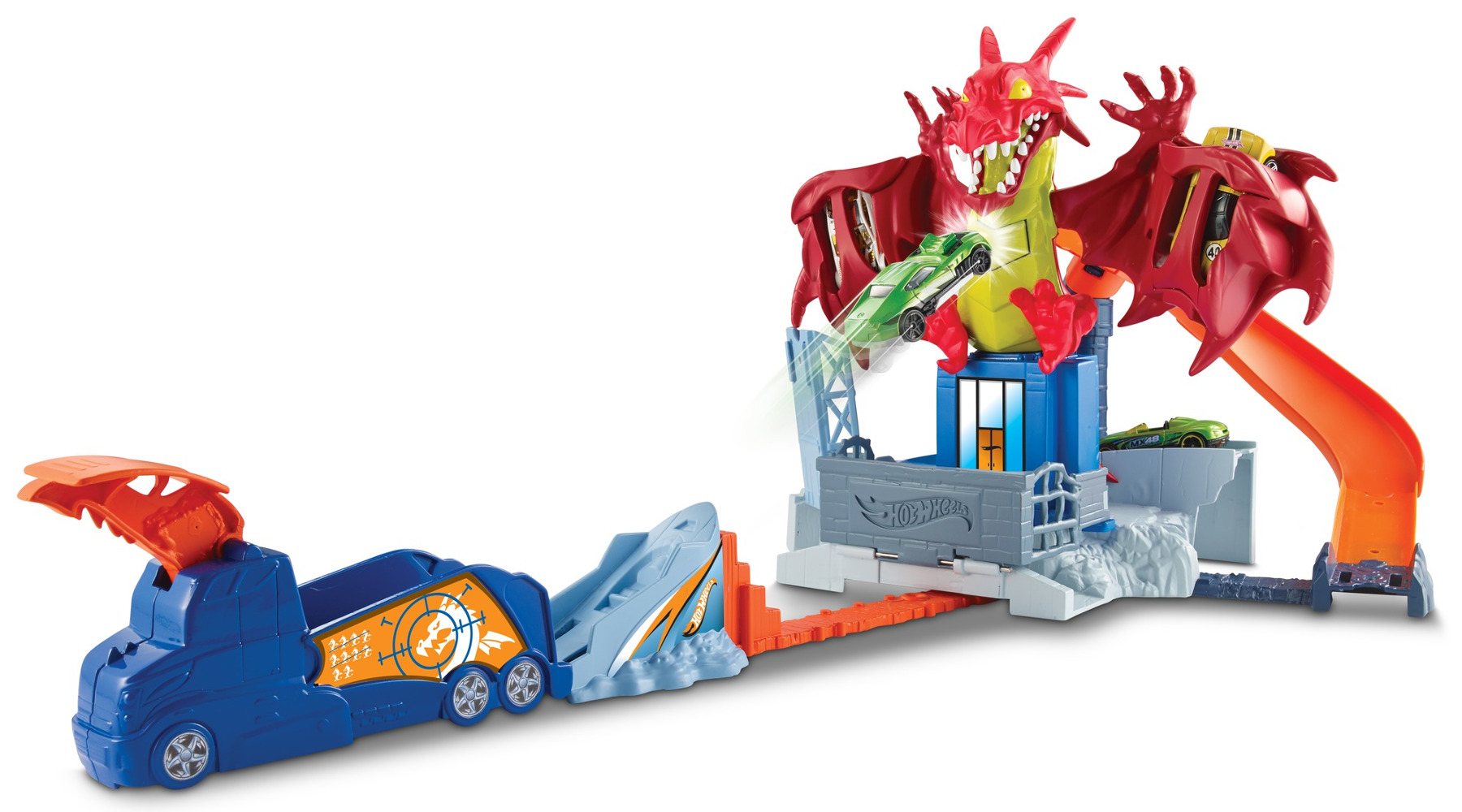 Игровой набор "Атака дракона" Hot Wheels