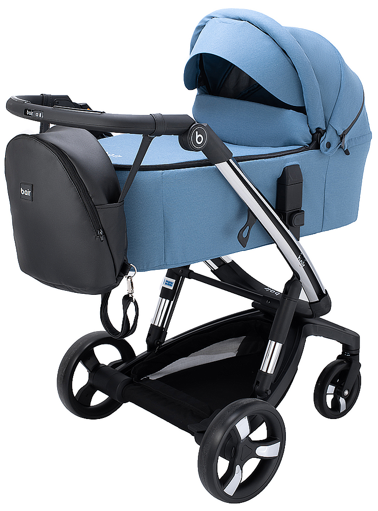 Коляска 2 в 1 Bair Electra B-touch system BE-03 blue (голубой)