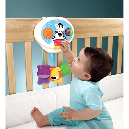 Мобиль Fisher Price «Веселые друзья» 2 в 1 (Brilliant Basics 2-in-1 Activity Friends Mobile)