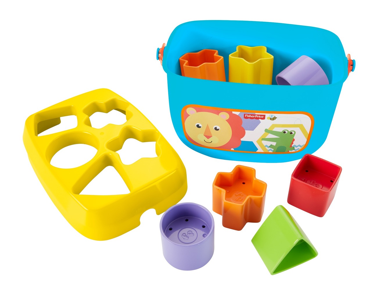 Ведерко с кубиками "Яркое" Fisher-Price
