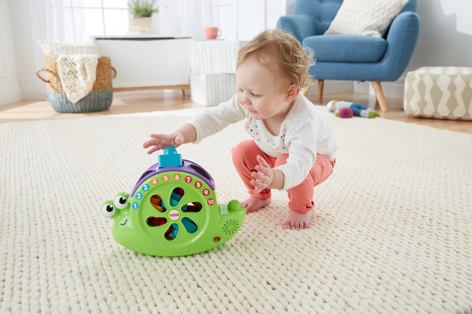 Музыкальный сортер "Улитка" обновл. Fisher-Price