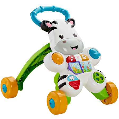 Интерактивные ходунки каталка Зебра Fisher-Price