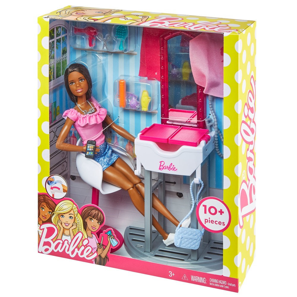 Набор мебели с куклой Barbie в асс.(3)