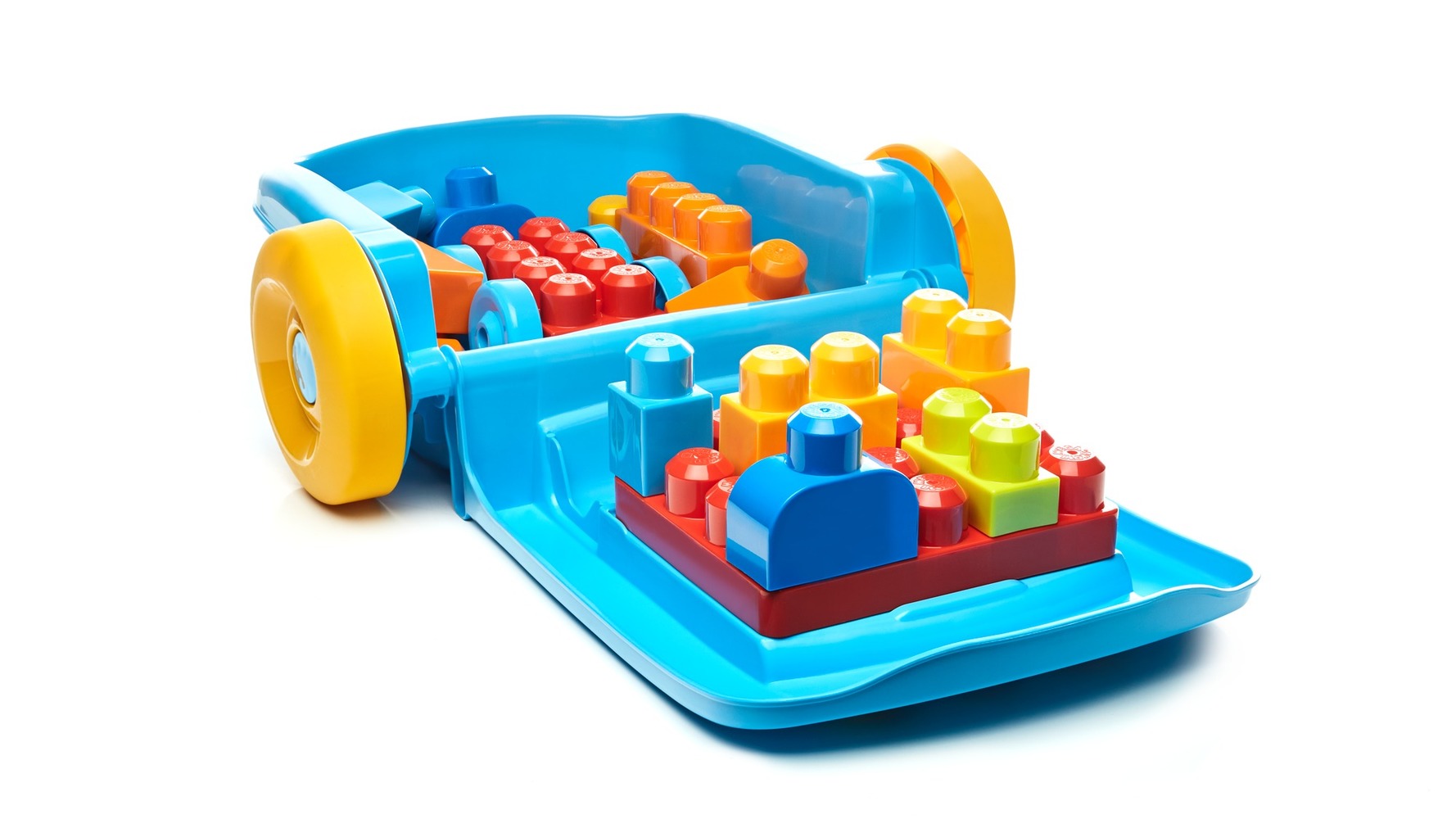 Переносной чемоданчик с конструктором (16 дет.) Mega Bloks