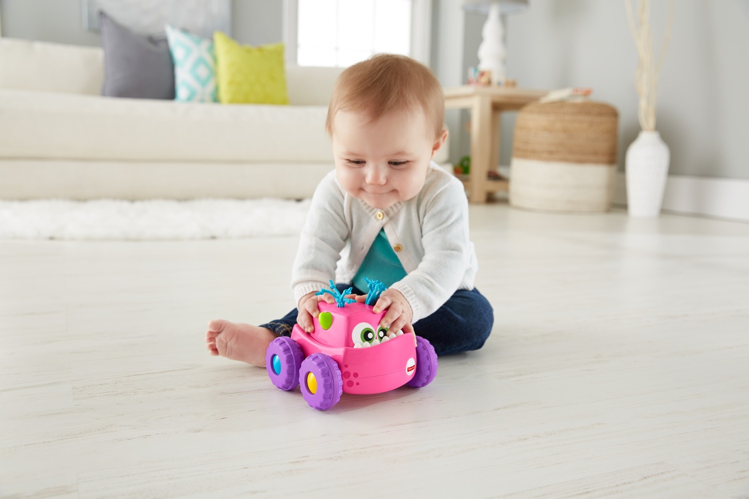 Машинка-монстрик "Нажми и запусти" в асс.(2) Fisher-Price