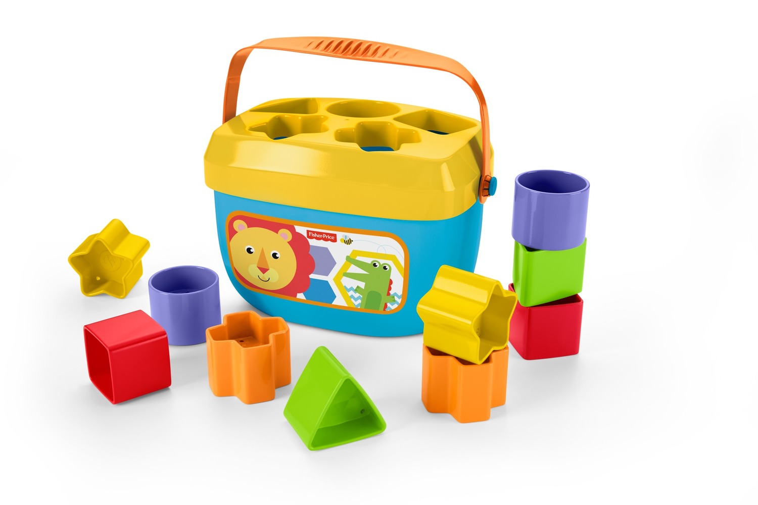Ведерко с кубиками "Яркое" Fisher-Price