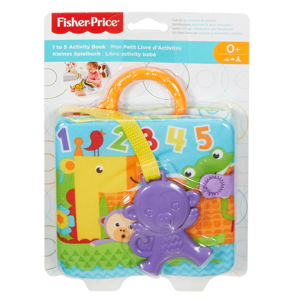Мягкая книжечка-подвеска Fisher-Price