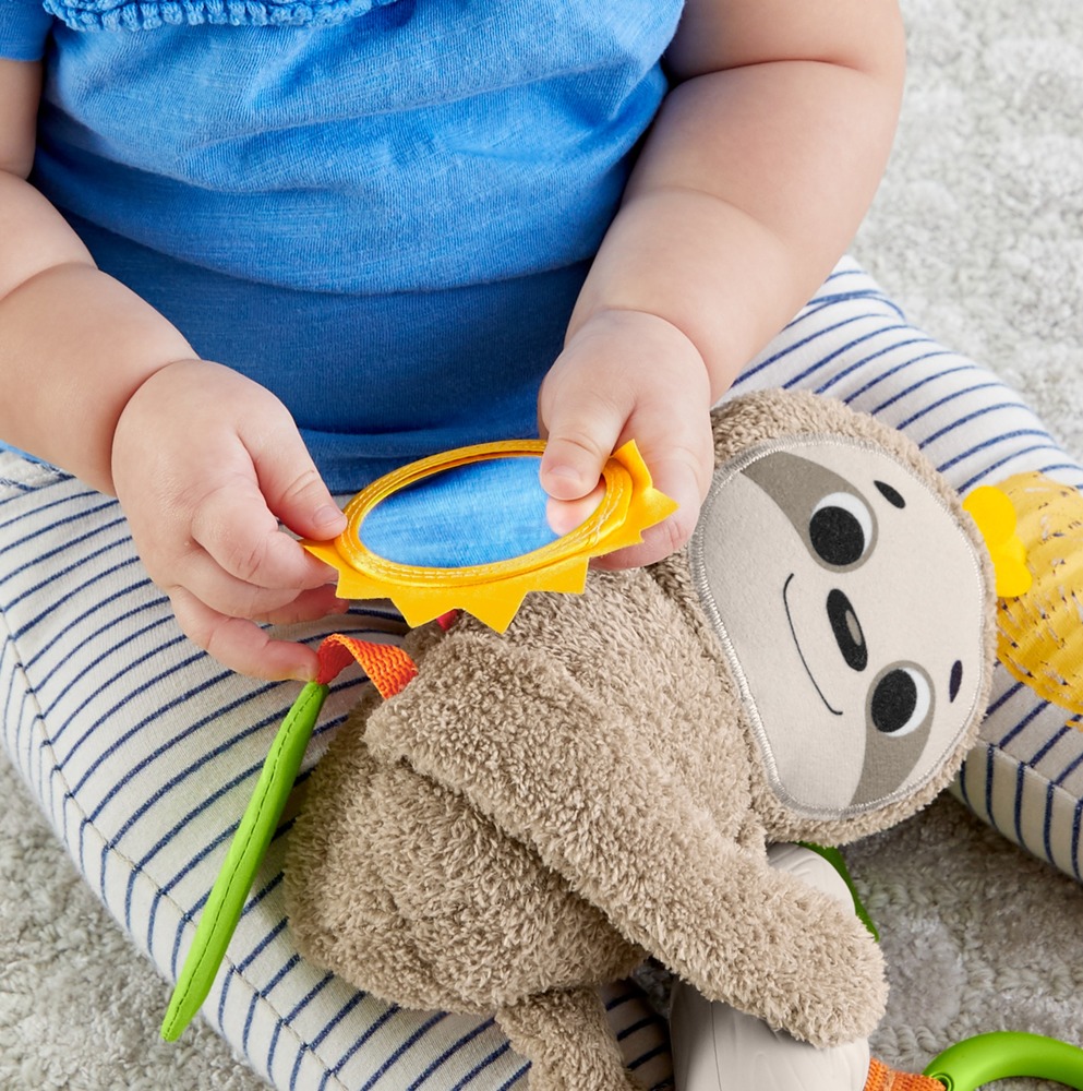Мягкая игрушка-подвеска "Ленивец" Fisher-Price