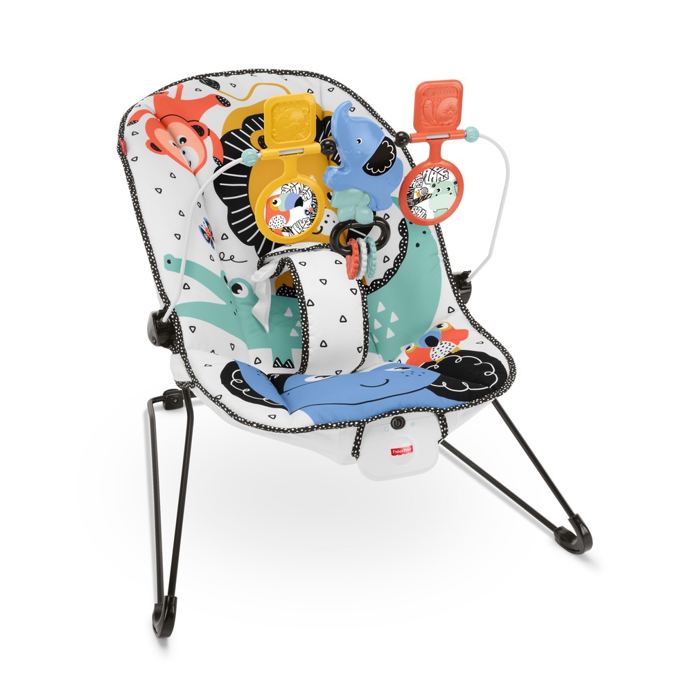 Массажное кресло "Веселые друзья малыша" Fisher-Price
