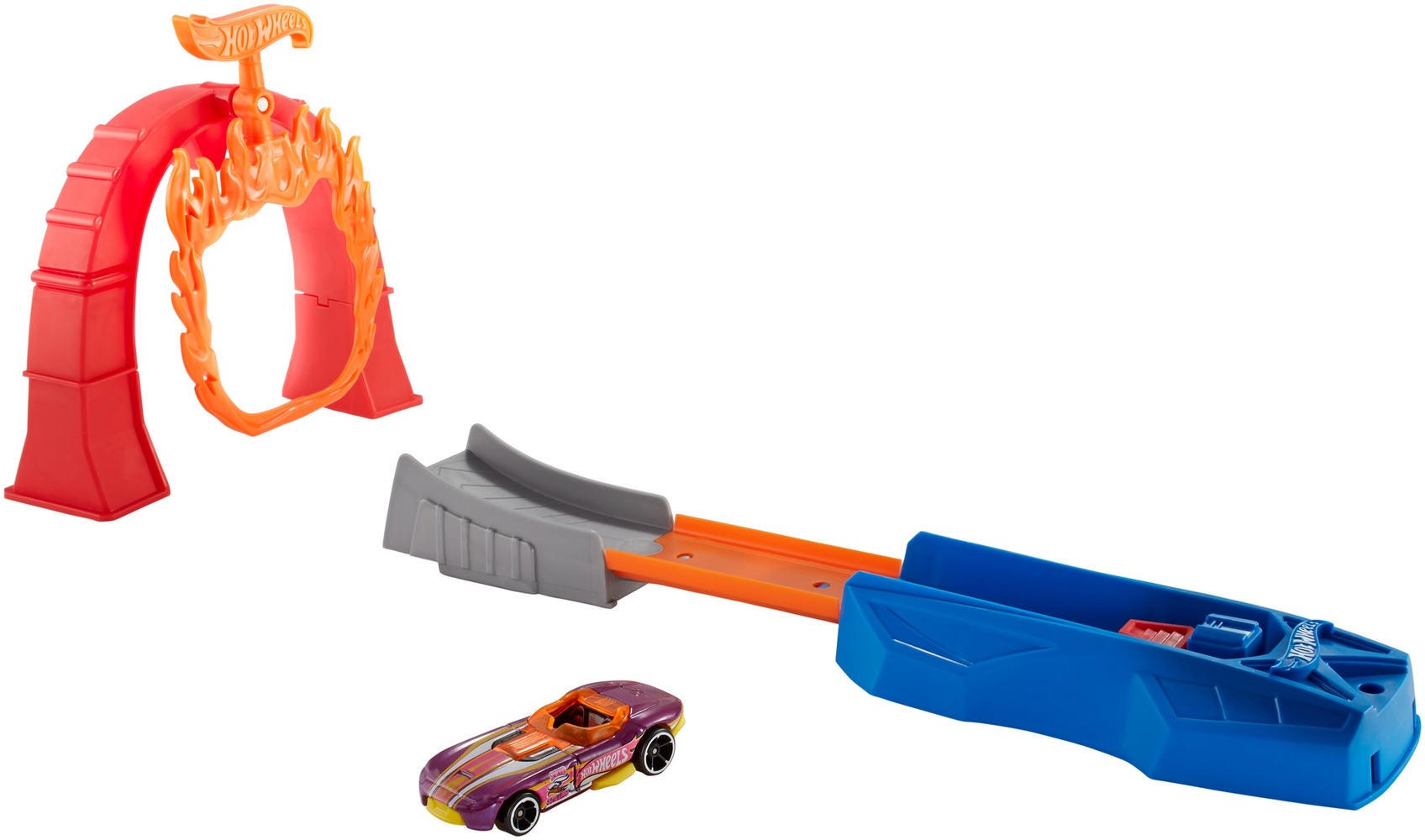 Трек "Безумные тренировки" Hot Wheels (в асс.)