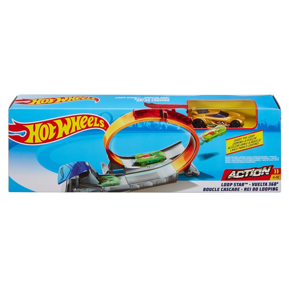 Трек "Безумные тренировки" Hot Wheels (в асс.)