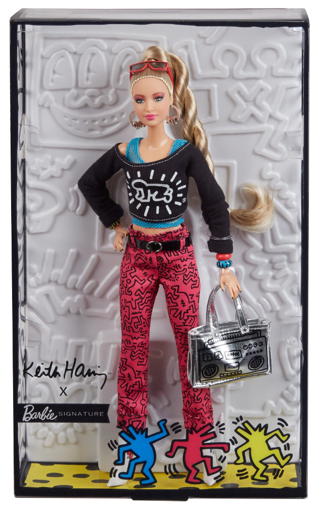 Коллекционная кукла Barbie X Кит Харинг