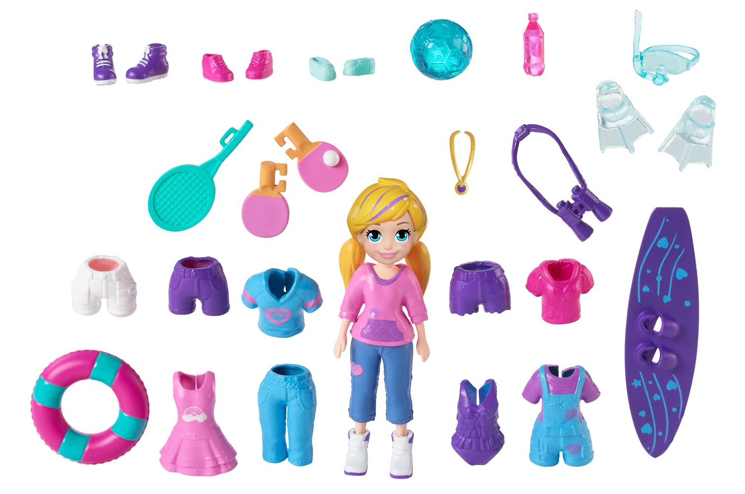 Маленькая модница с аксессуарами Polly Pocket (в асс.)